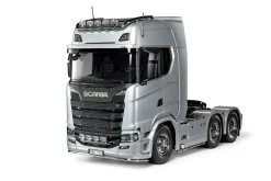 Tamiya RC 1/14 Scania 770S 6x4 Truck Silver Prepainted Model Kit