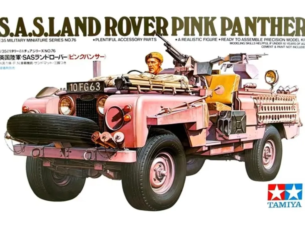 Tamiya 1/35 SAS Pink Panther Land Rover