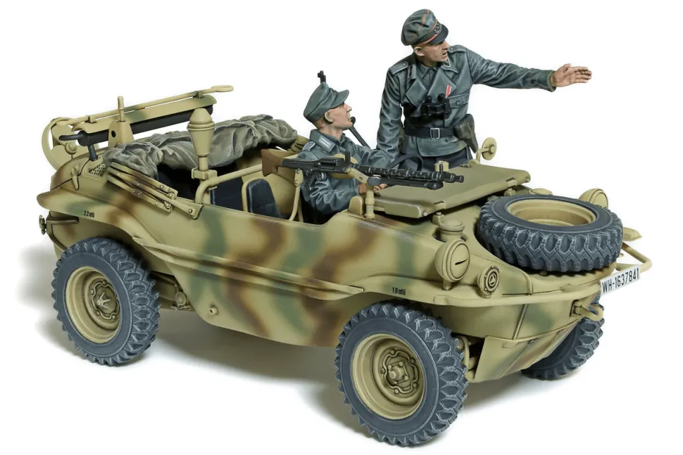 Tamiya 1/35 Schwimmwagen Type 166 (Wide Wheel Version)