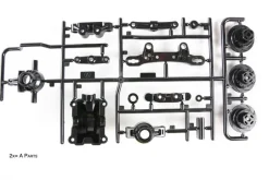 Tamiya TT-02 A Parts (Uprights)