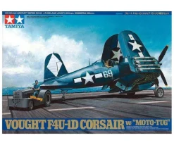 Tamiya 1/48 Vought F4U-1D Corsair with Moto Tug