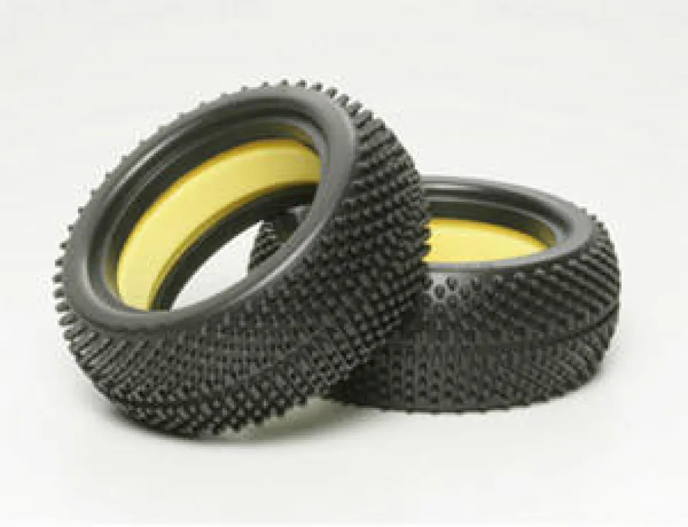 Tamiya 4wd High Density Off Road Tyres K Front RC Spare Part