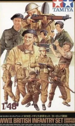 Tamiya 1/48 WWII British Infantry