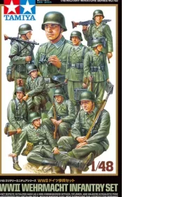 Tamiya 1/48 WWII German Wehrmacht Infantry