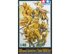 Tamiya 1/48 WWII Russian Tank Riders & Crew
