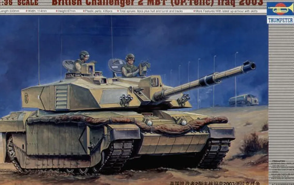 Trumpeter 1/35 Challenger 2 MBT (Operation Telic Iraq 2003)