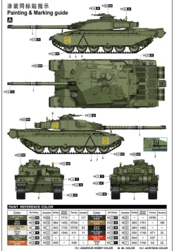 Trumpeter 1/35 Challenger 1 Mk.3 MBT (British Army)