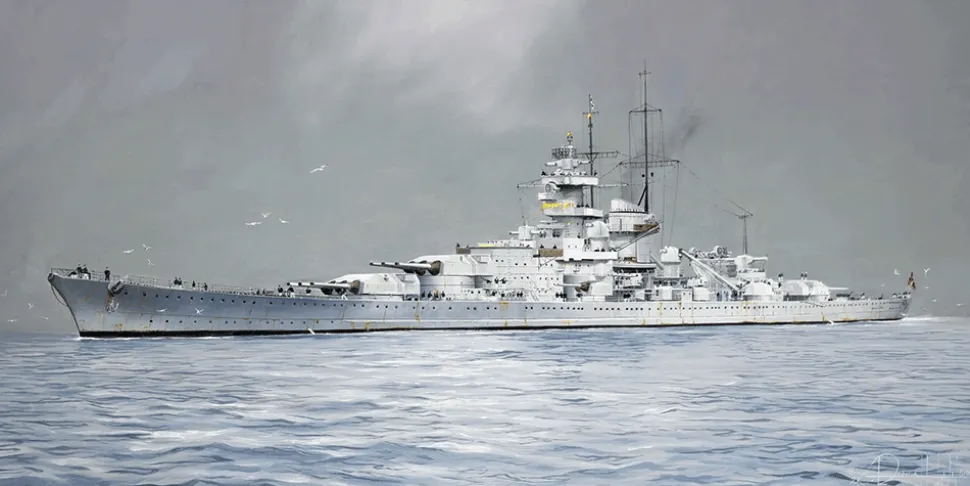 Trumpeter 1/350 German Battleship Gneisenau