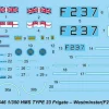 Trumpeter 1/350 HMS Westminster F237 Type 23 Frigate