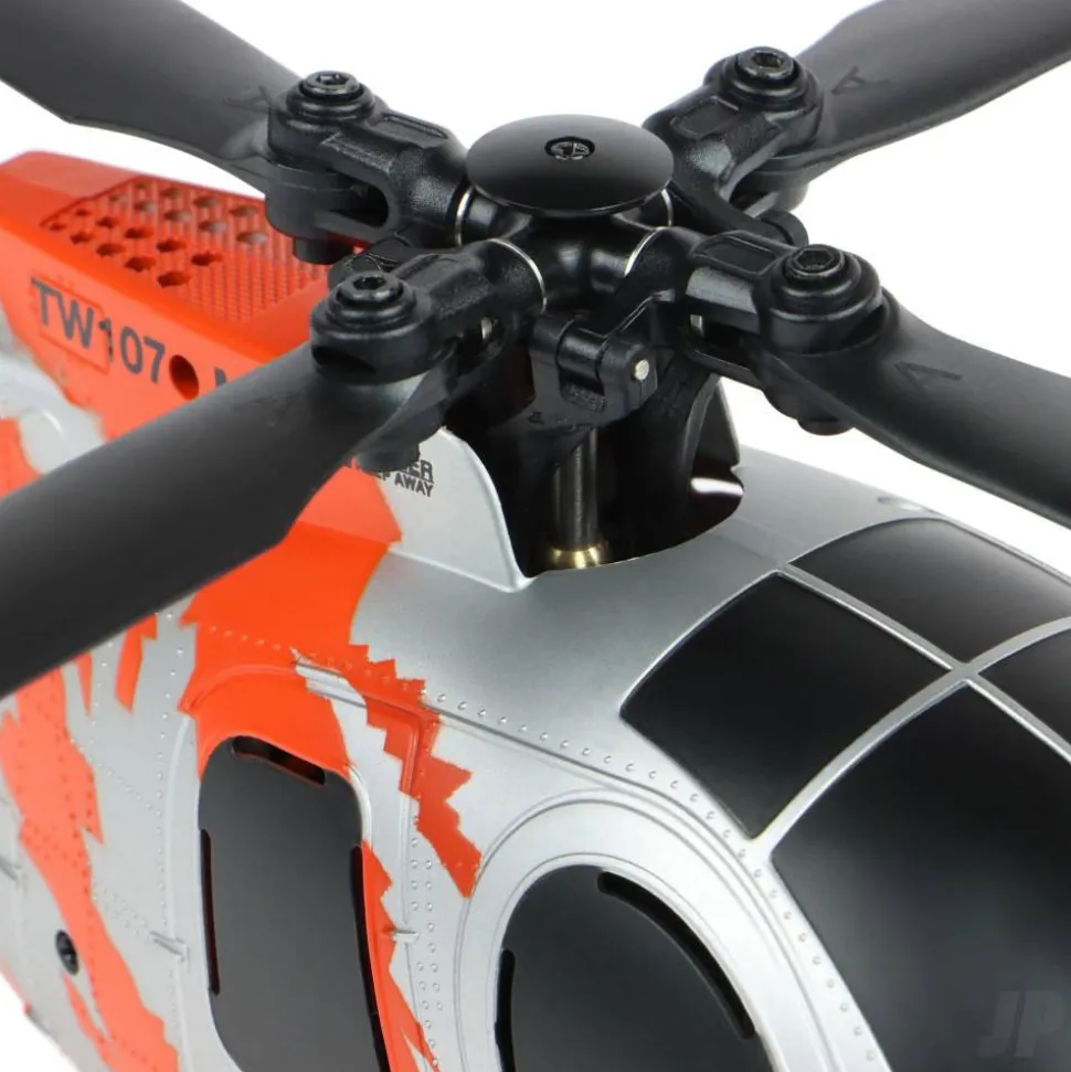 Twister MD 500 Scale 250 Flybarless Helicopter with 6 Axis Stabilisation and Altitude Hold (Military)
