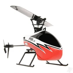 Twister Ninja 250 Flybarless Helicopter with 6-Axiz Stabilisation and altitude Hold (red)