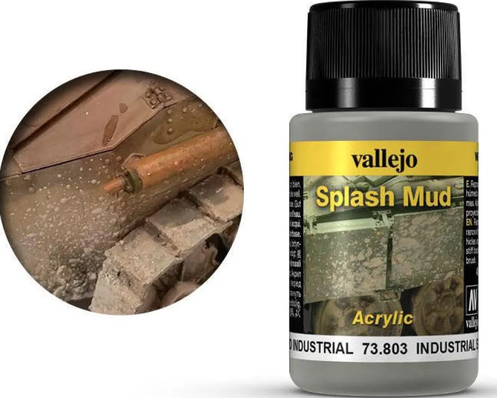 Vallejo Acrylic Weathering Effects 40ml Industrial Splash Mud