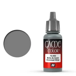 Vallejo 17ml Game Color 053 Chainmail Silver