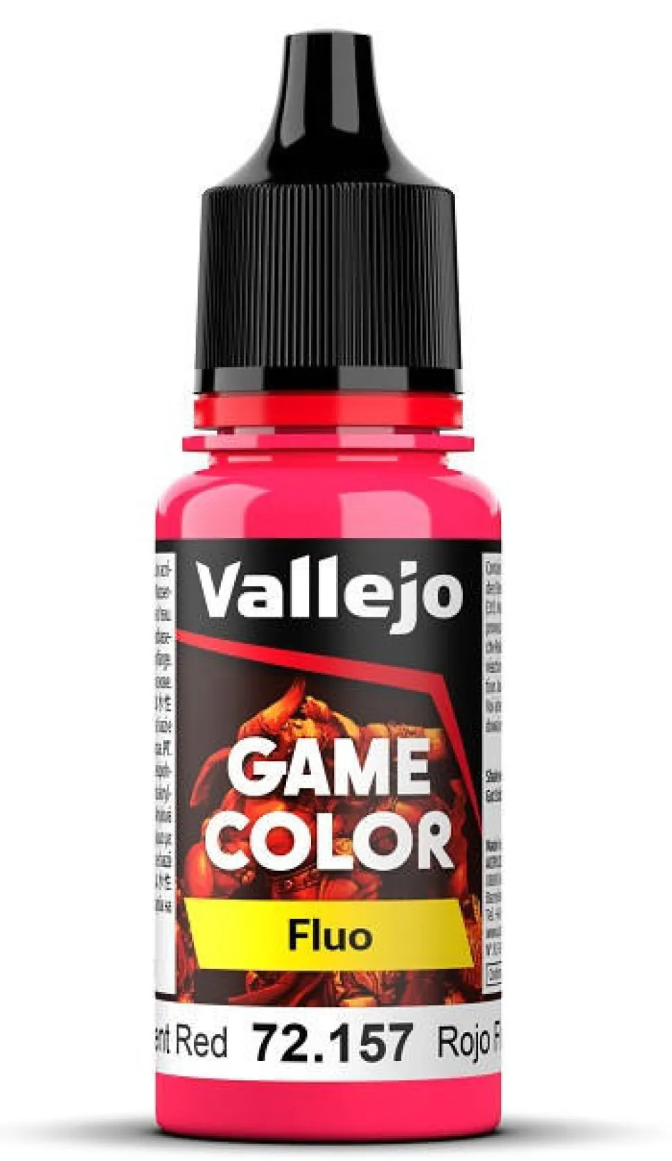 Vallejo 17ml Game Color 157 Fluorescent Red