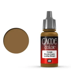 Vallejo 17ml Game Color 040 Leather Brown