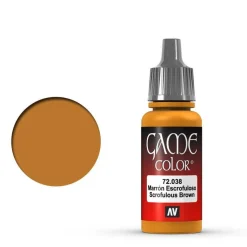 Vallejo 17ml Game Color 038 Scrofulous Brown