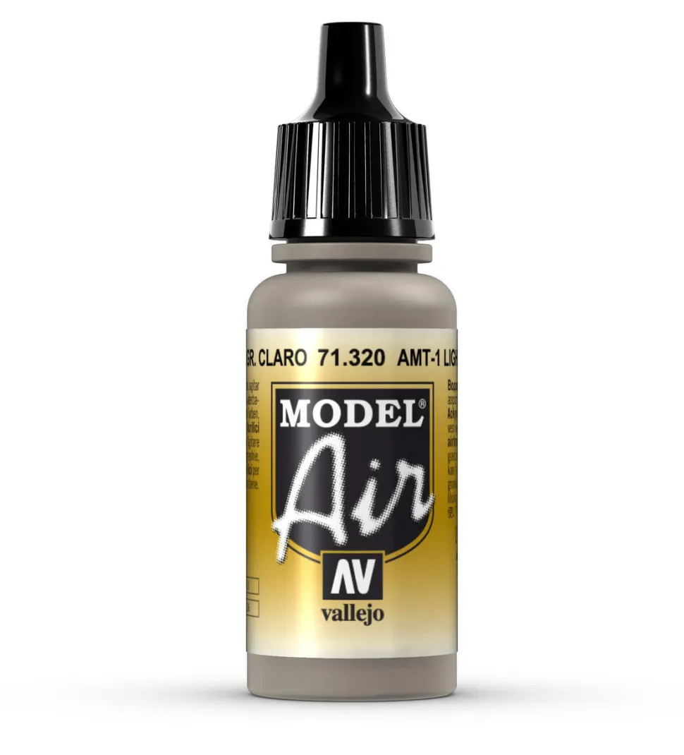 Vallejo Model Air 320 17ml AMT-1 Light Grey Brown Matt Acrylic