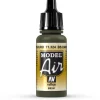Vallejo Model Air 324 17ml BS Dark Green Matt Acrylic