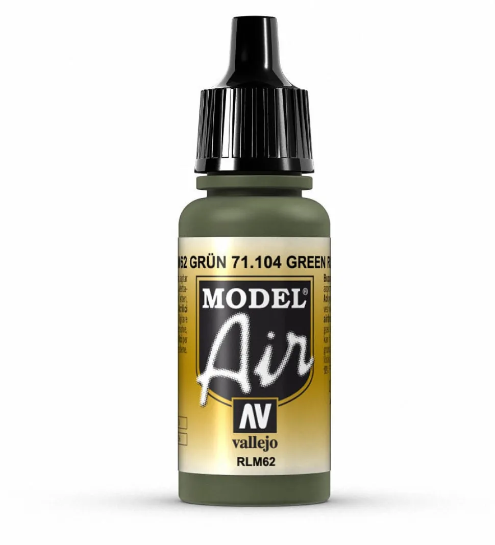Vallejo Model Air 104 17ml Green RLM62 Matt Acrylic