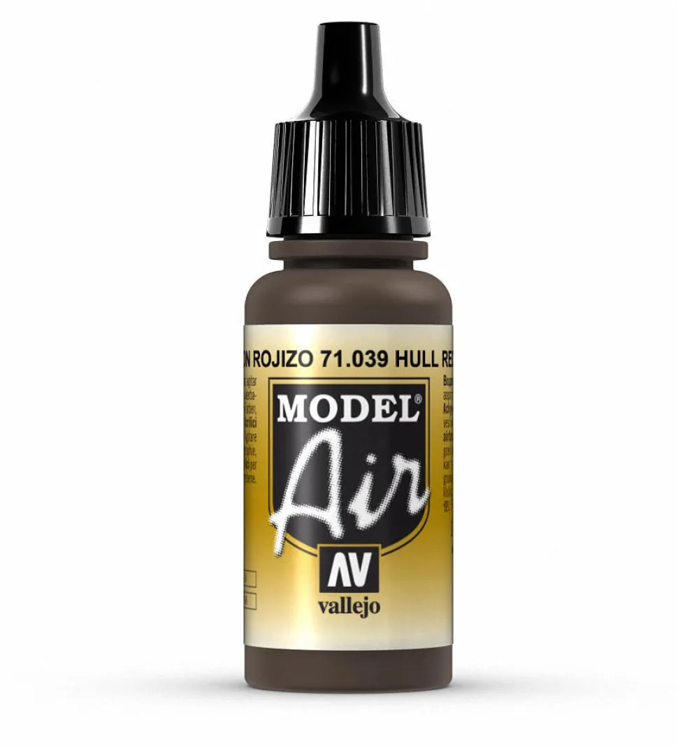 Vallejo Model Air 039 17ml Hull Red Matt Acrylic