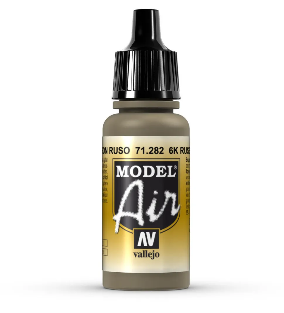 Vallejo Model Air 282 17ml 6K Russian Brown Matt Acrylic