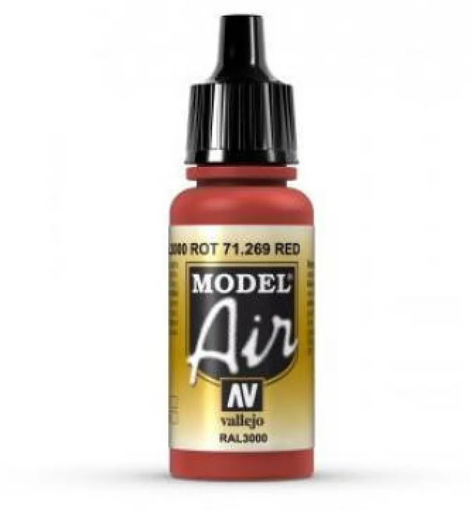 Vallejo Model Air 269 17ml Red Matt Acrylic