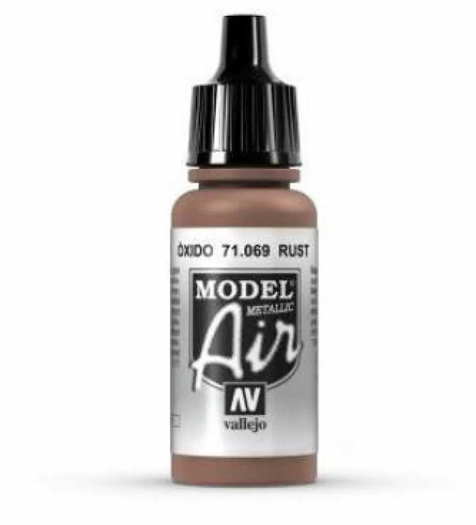 Vallejo Model Air 069 17ml Rust Metallic Acrylic