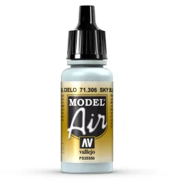 Vallejo Model Air 306 17ml Sky Blue Matt Acrylic