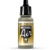 Vallejo Model Air 284 17ml UK Light Mud Matt Acrylic
