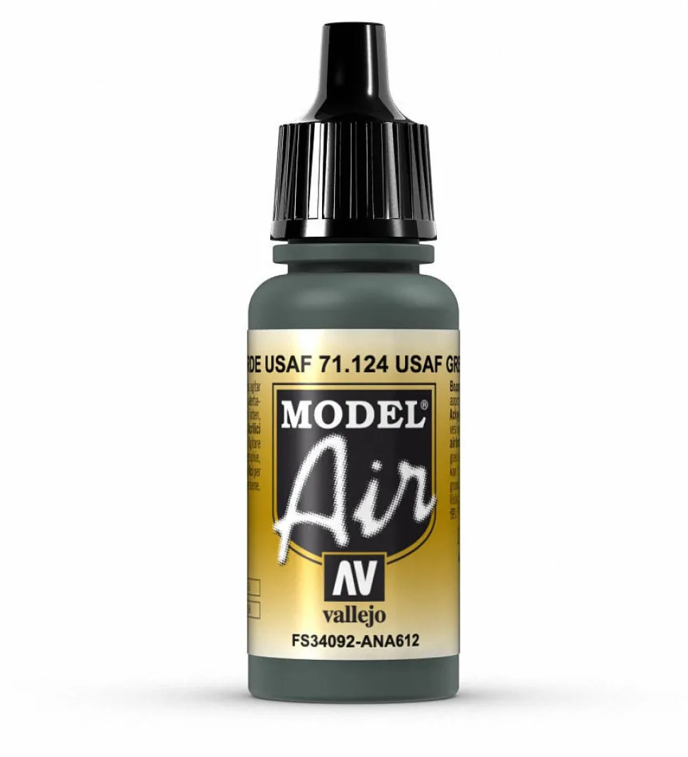 Vallejo Model Air 124 17ml USAF Green Matt Acrylic