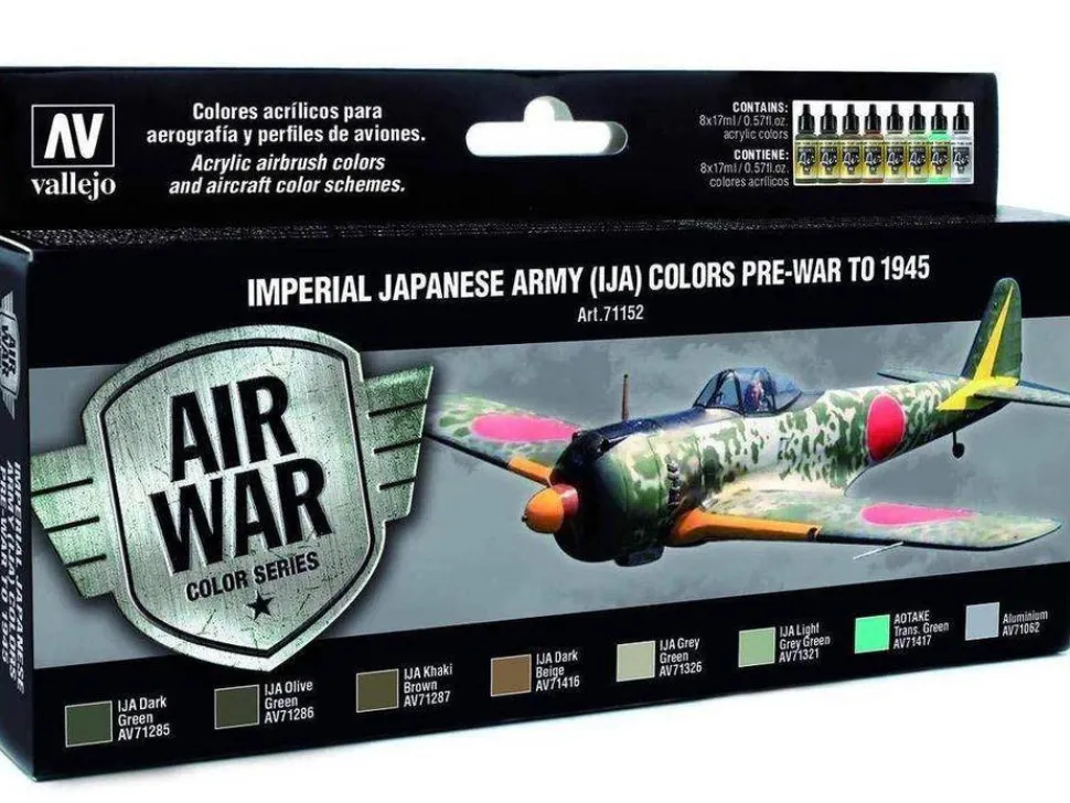 Vallejo Model Air Set - Imperial Japanese Army (IJA) Paint Set