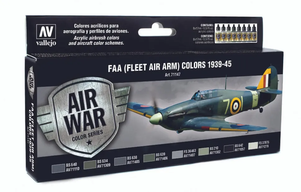 Vallejo Model Air Set - RAF & FAA Fleet Air Arm 1939-45