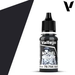Vallejo Model Color 754 17ml Continental Blue Matt Acrylic