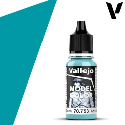 Vallejo Model Color 753 17ml Light Blue Green Matt Acrylic
