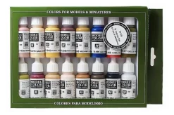 Vallejo Model Color Set - Face/Skin Colours Paint Set