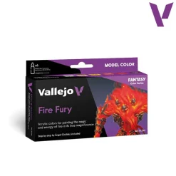Vallejo Model Color Set - Fire Fury Paint Set