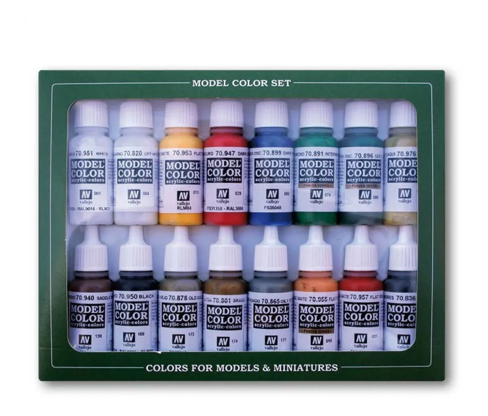 Vallejo Model Color Set - French and British Napoleonic