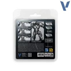 Vallejo True Metalllic Metal TMM Paint Set - Sterling Silver