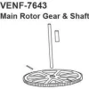 Venom Main Rotor Gear & Shaft - NR2