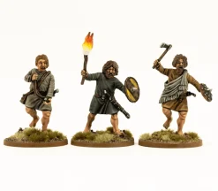 Victrix 28mm Irish Warriors with Dogs