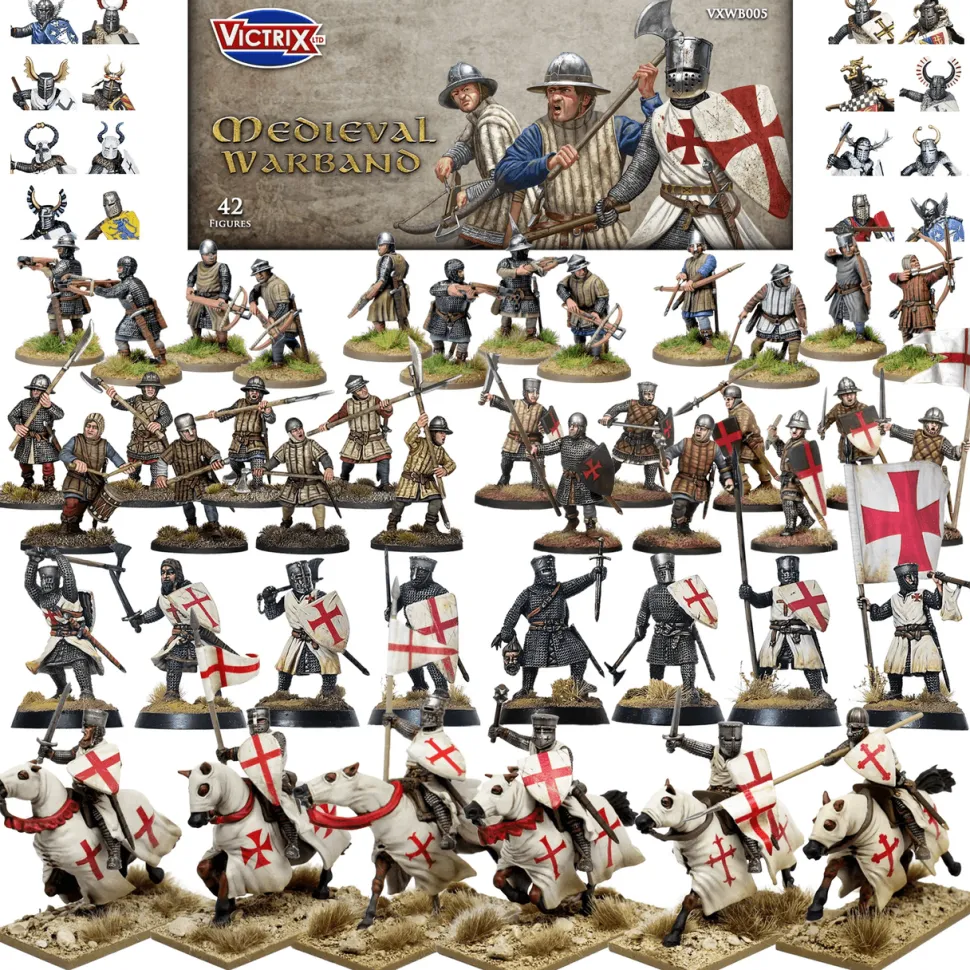 Victrix 28mm Warbands - Medieval