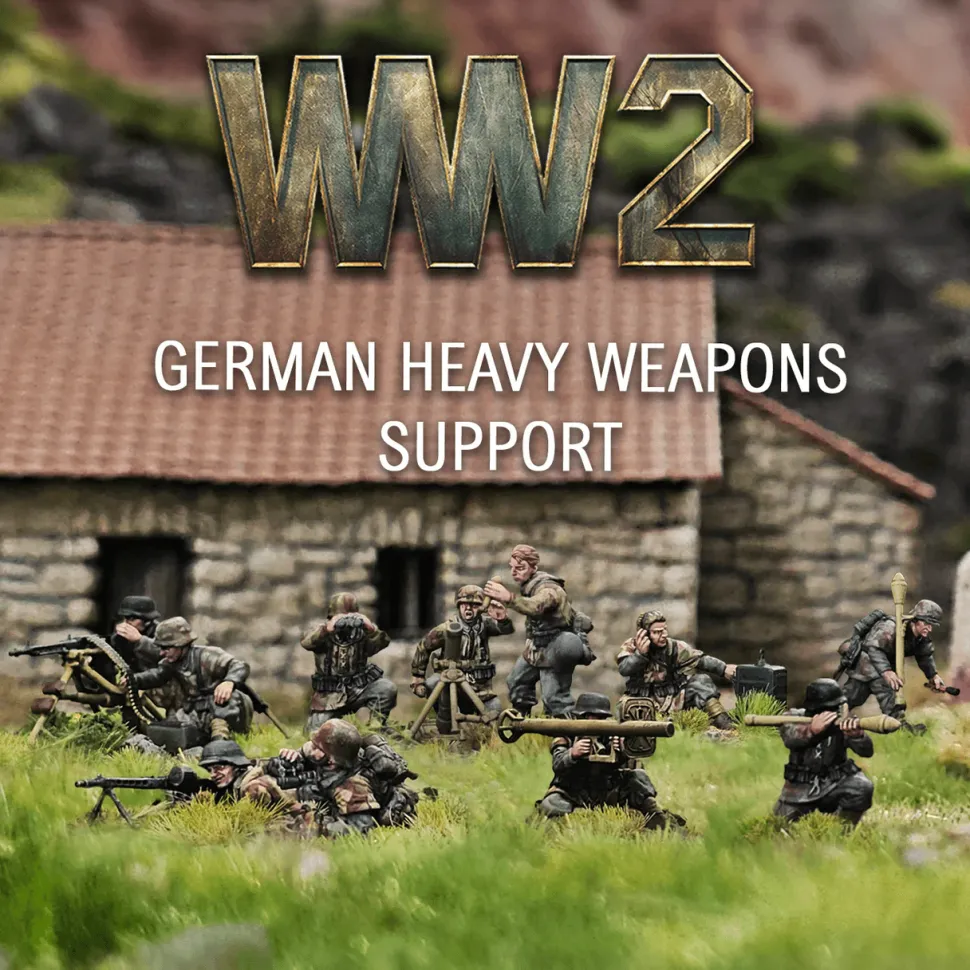 Victrix 28mm WWII German Heavy Weapons Support 1944-1945