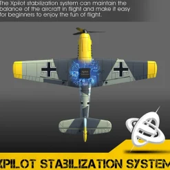 Volantex Messerschmitt BF109 400mm Brushed RTF RC Plane