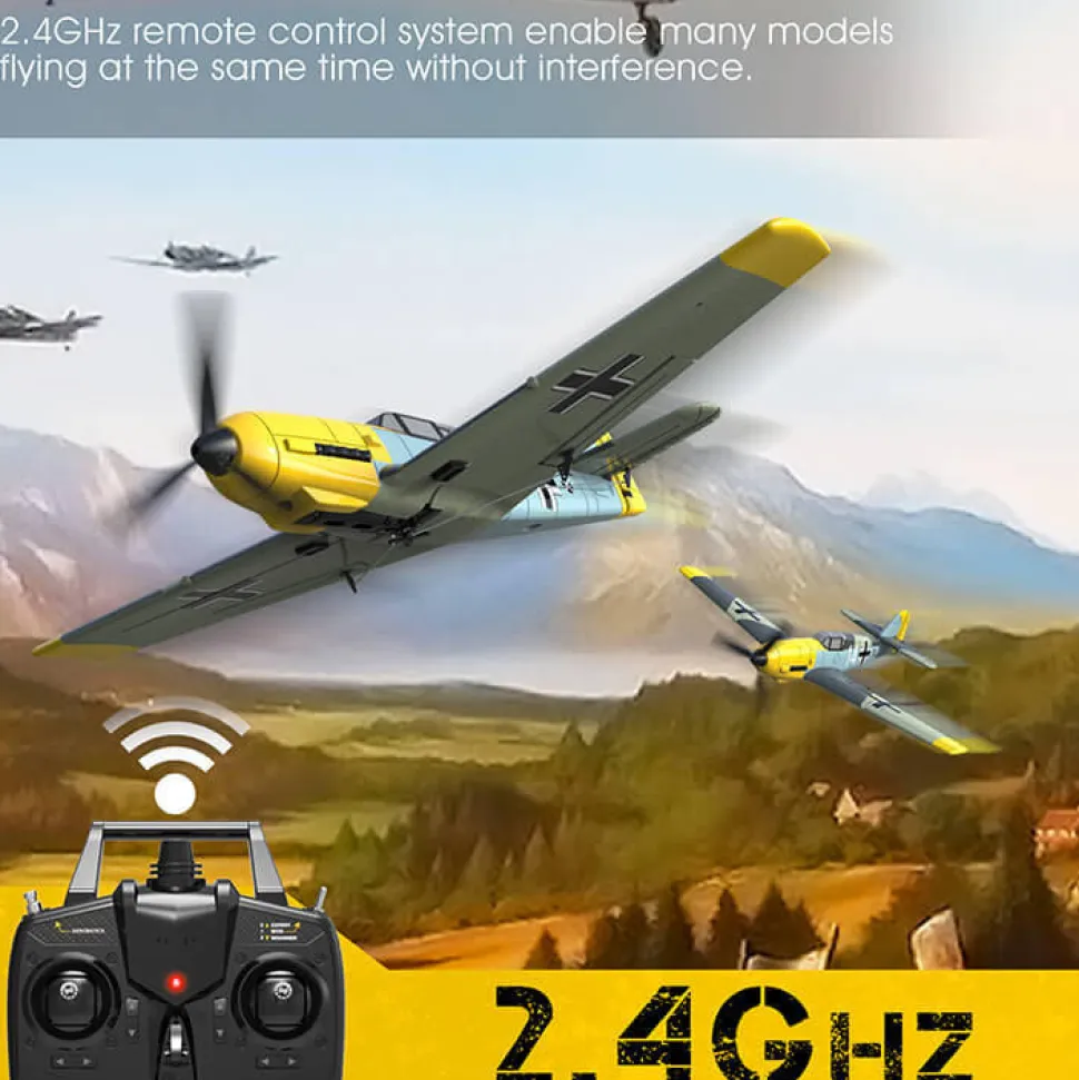 Volantex Messerschmitt BF109 400mm Brushed RTF RC Plane