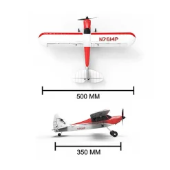 Volantex Sport Cub 500 4ch 500mm Brushed W/Gyro EPP RTF RC Plane