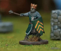 Wargames Atlantic 28mm Age of Chivalry - The Barons' War - Foot Knights 1150-1320 Command Group