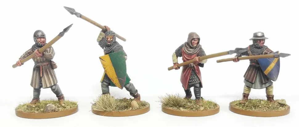Wargames Atlantic 28mm Age of Chivalry - The Barons' War - Foot Serjeants 1100-1320