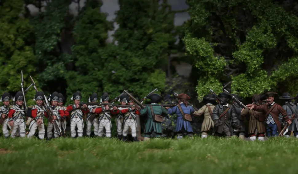 Wargames Atlantic 28mm Age of Reason - British 5th Regiment of Foot (Grenadiers)