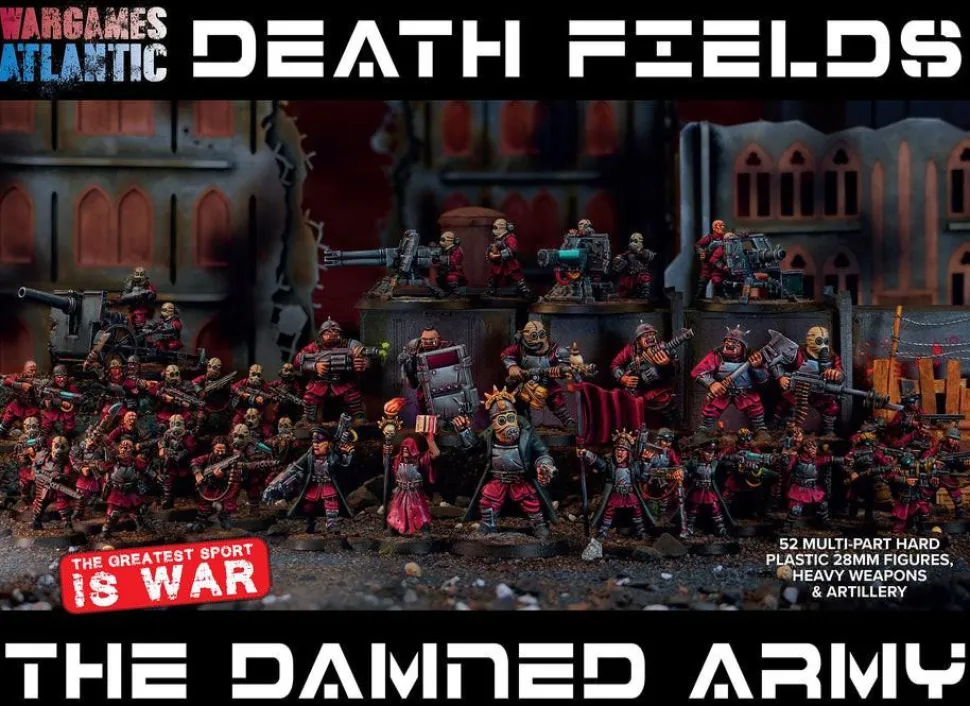 Wargames Atlantic 28mm Death Fields Army Box - The Damned