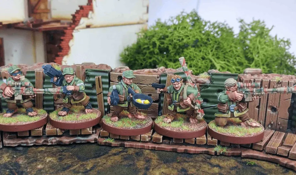 Wargames Atlantic 28mm Death Fields - Sneakfeet